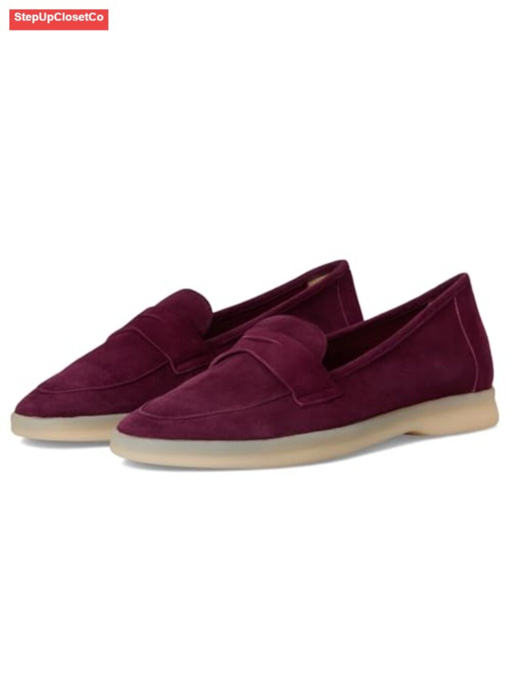 Women's Suede Loafers Comfortable Slip-Ons